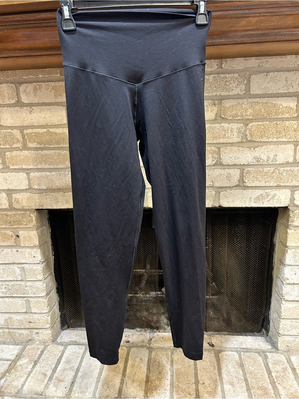 Aerie Black High-Waist Leggings EUC